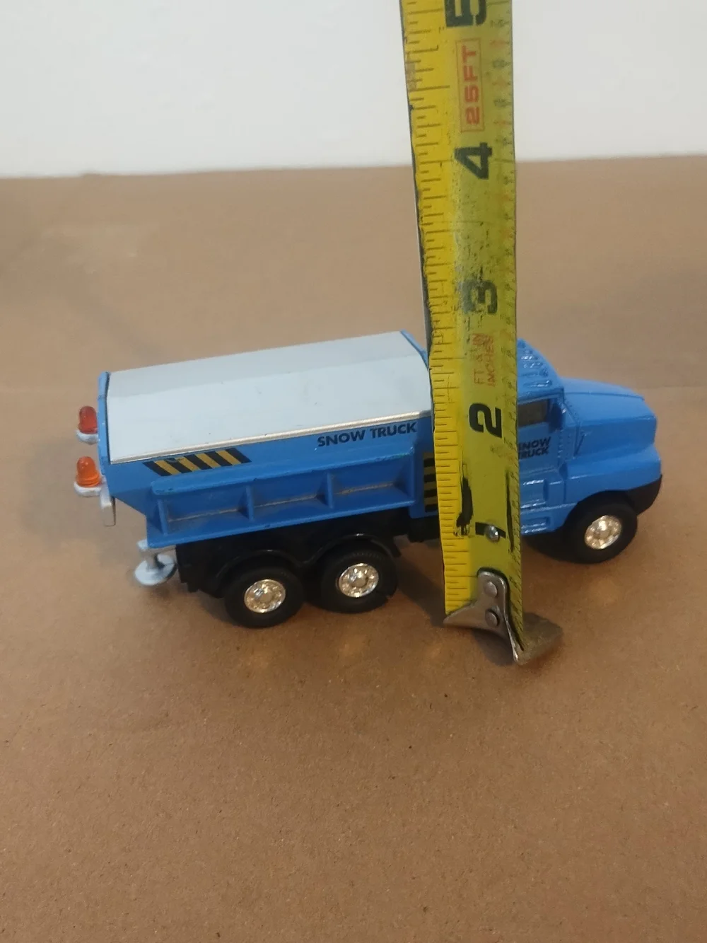 BLUE Snow Plow Salt Truck 6